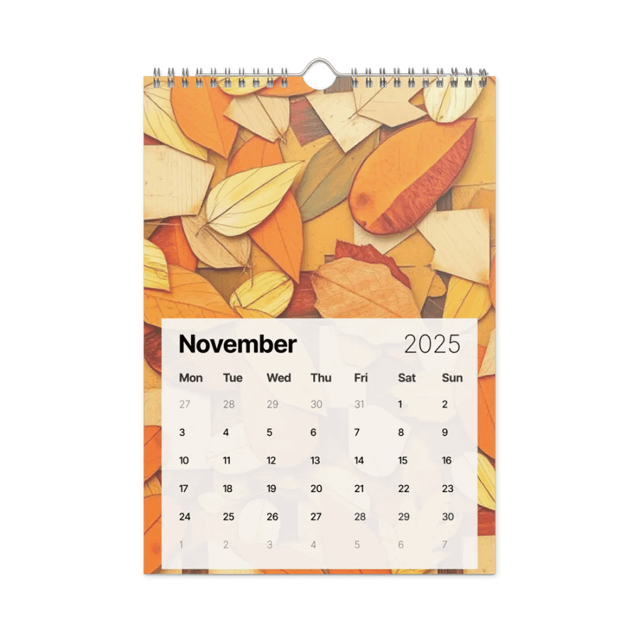 ART ABSTRACT WALL CALENDAR 2025 product image (11)