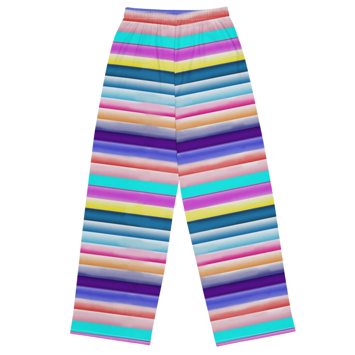 Cotton Candy Stripes Wideleg Pants product image (1)