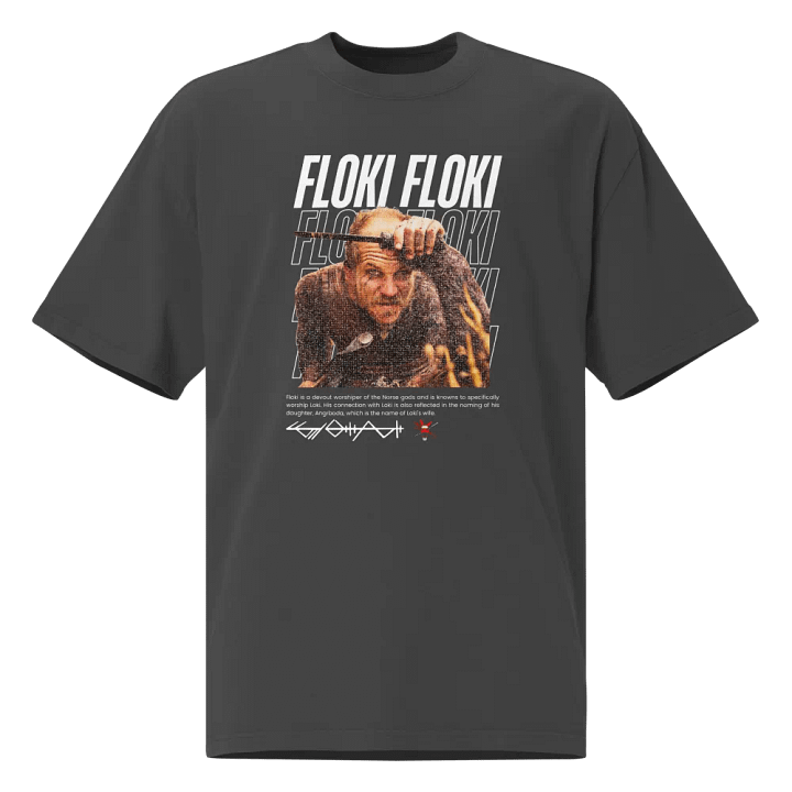 Faded Black Floki Tee product image (1)