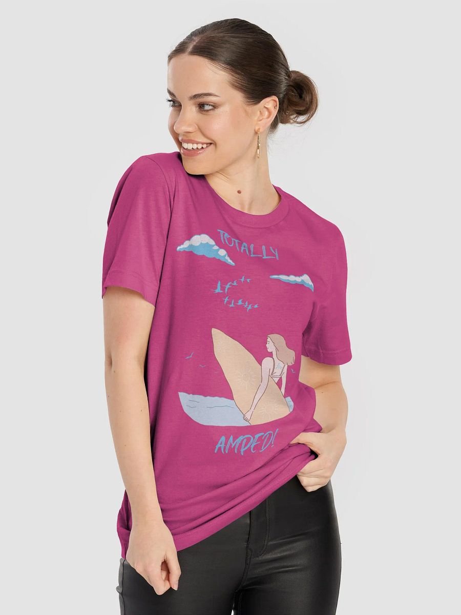 Totally Amped! Woman Surfer T-shirt product image (37)