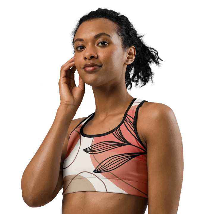 Botanical Bliss All-Over Sports Bra product image (2)