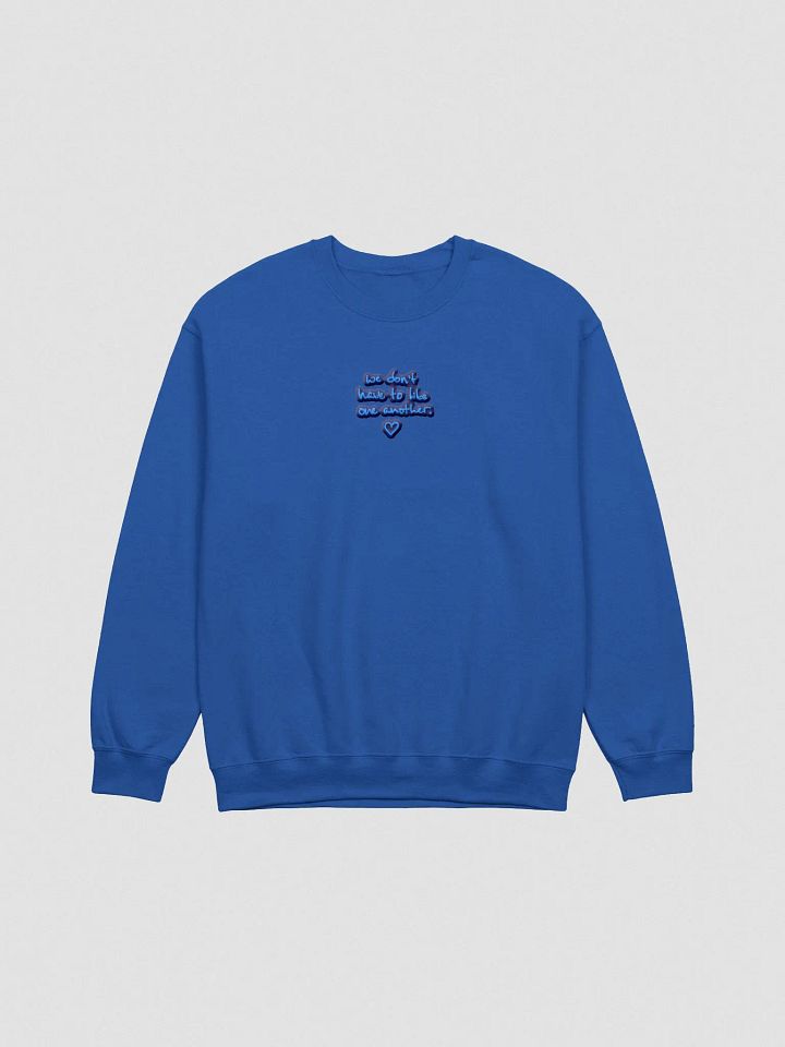 ONE ANOTHER (electric design) embroidered crewneck product image (2)