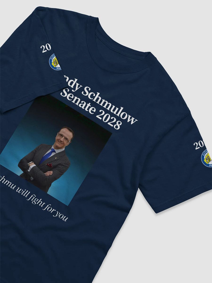 Dr Schmu will fight for you T-Shirt (Black or Navy) product image (3)