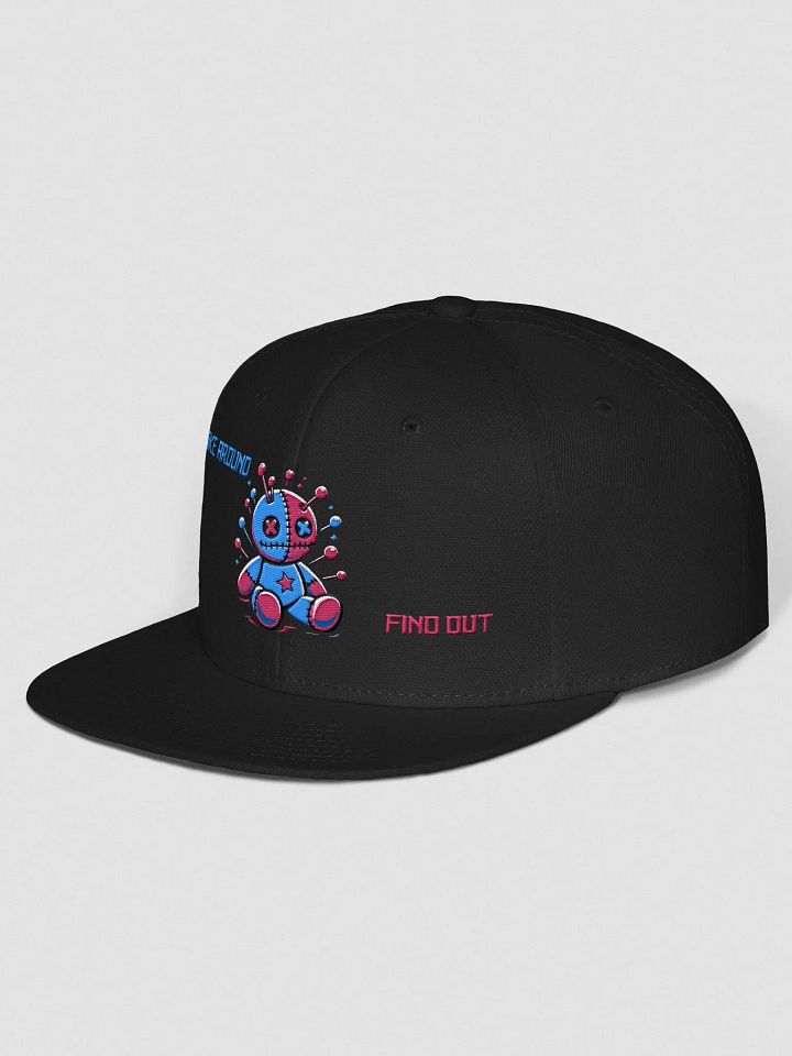 Poke around...Find out Embroidered snapback product image (2)