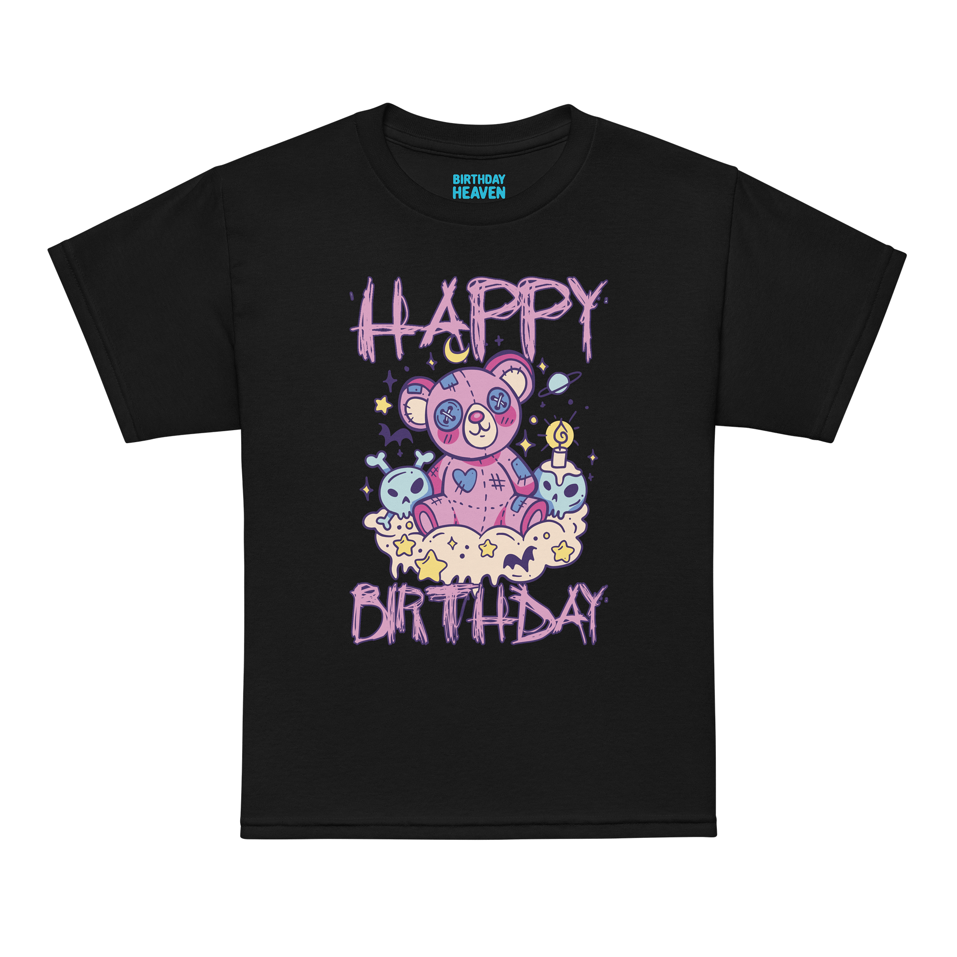 Happy Birthday (Cute Teddy Bear) T-Shirt For Kids product image (7)