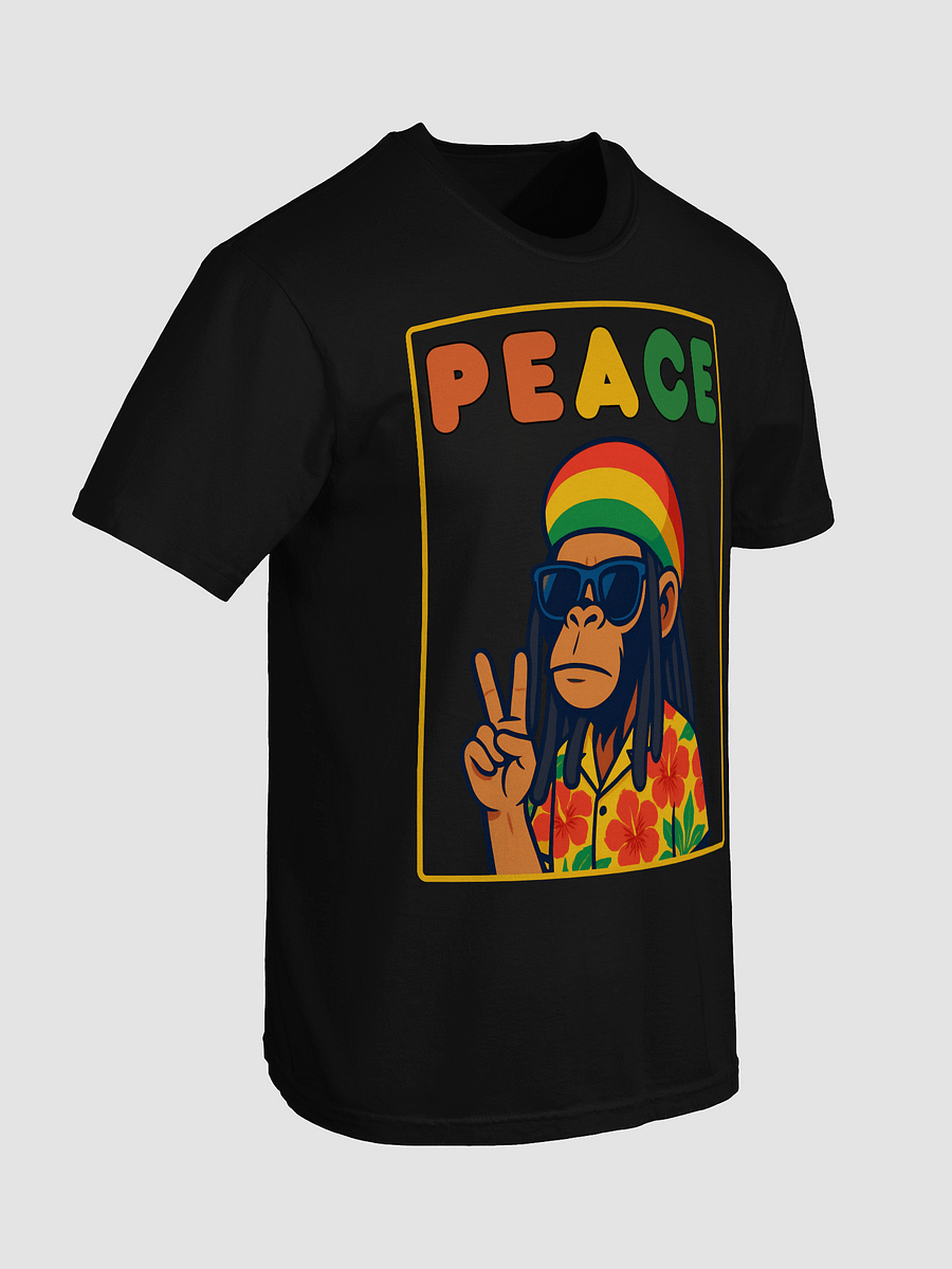 Peace Rasta Monkey Chill T-Shirt product image (39)