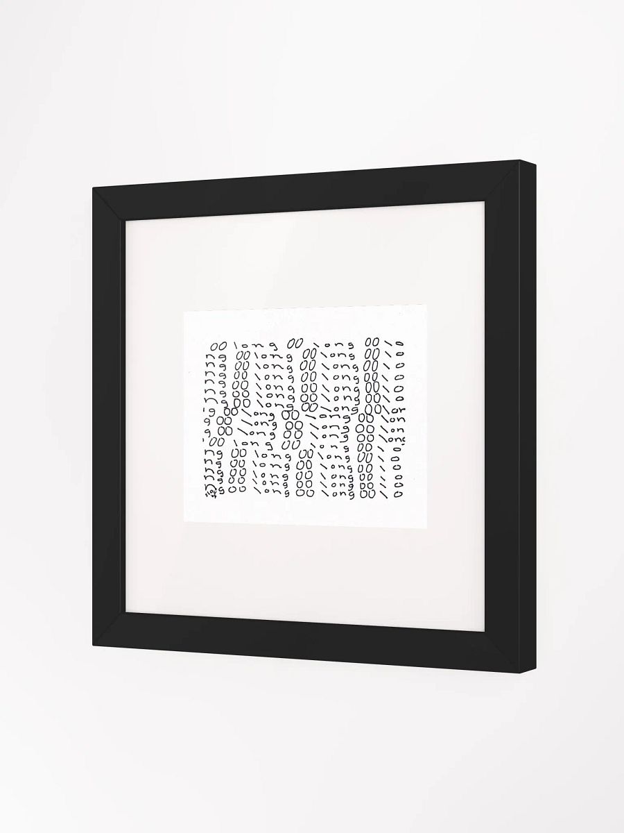 Oolong Panel Card Print Framed product image (4)