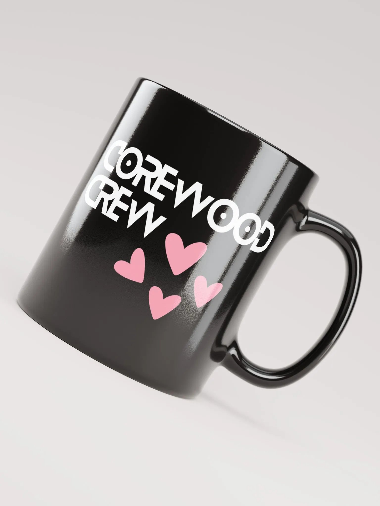Corewood Crew Hearts (mug black) product image (1)