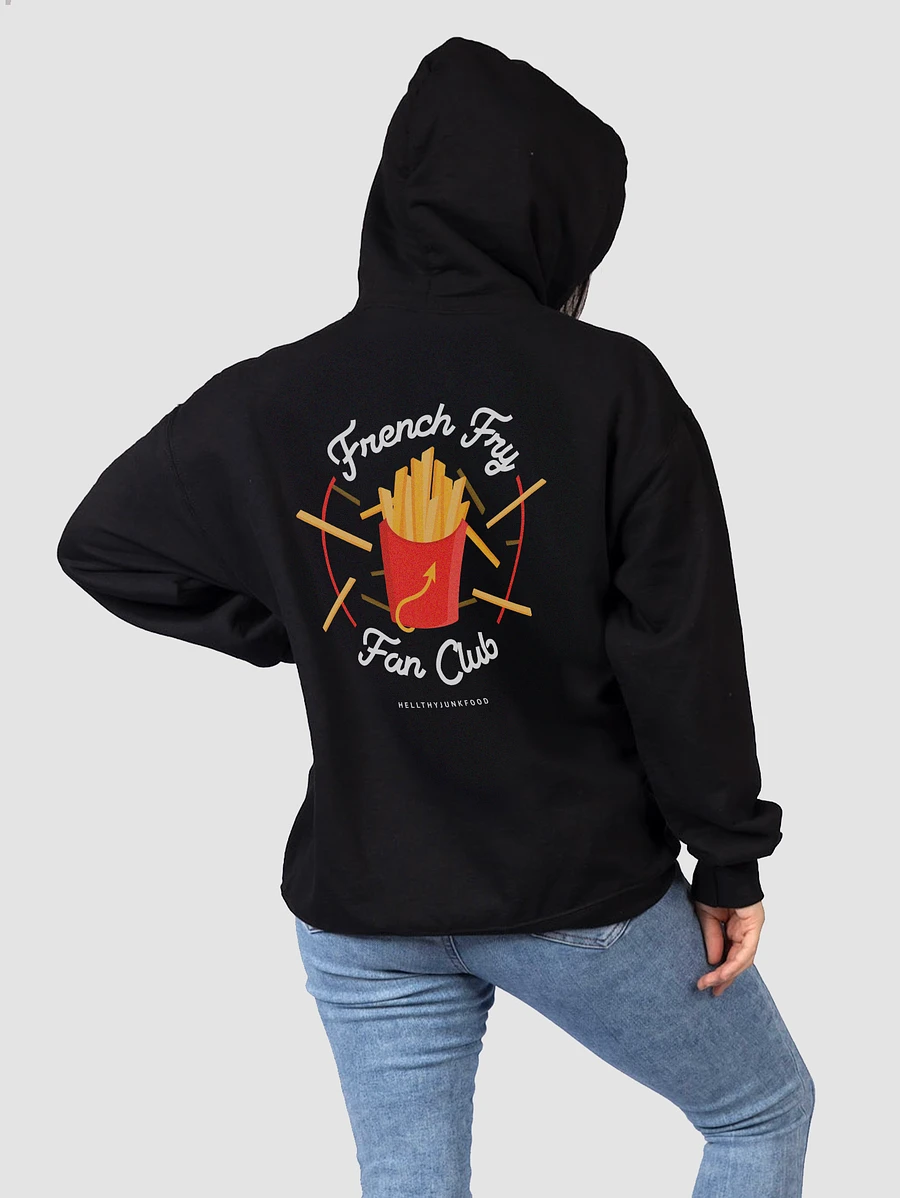 French Fry Fan Club Hoodie - Black product image (5)