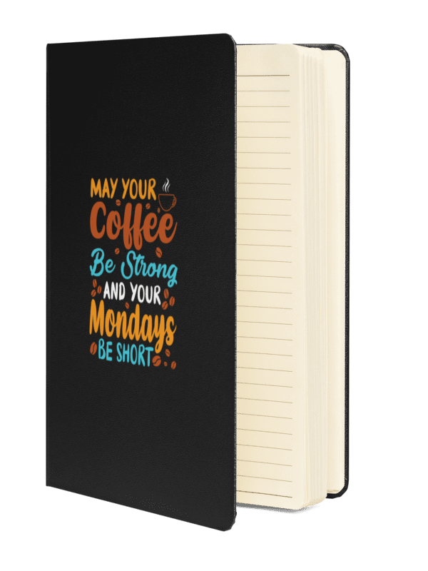 Coffee Strong Mondays Short Notebook product image (2)