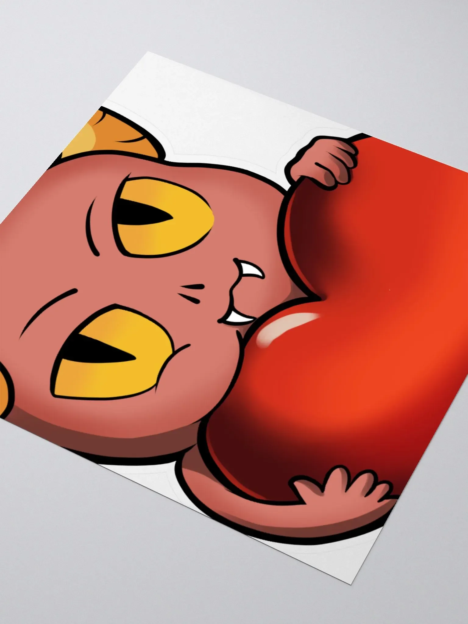 Heart Devil Kiss-Cut Stickers product image (9)