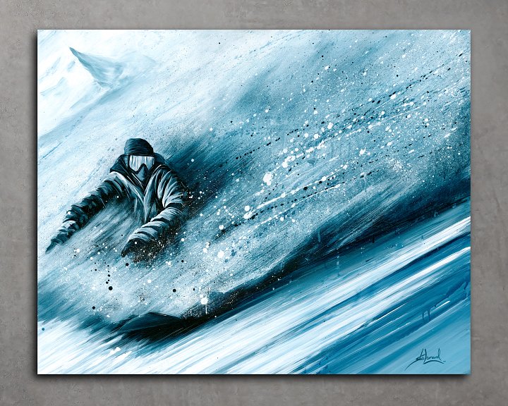 Flowing Bliss - Original Painting product image (1)