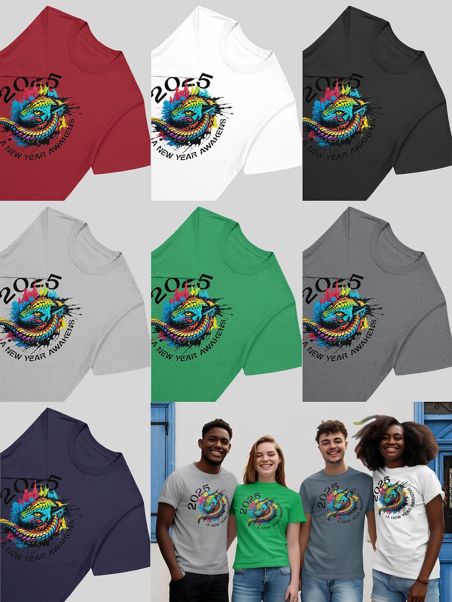 2025 A New Year Awakens - Dragon Unisex T-Shirt product image (8)