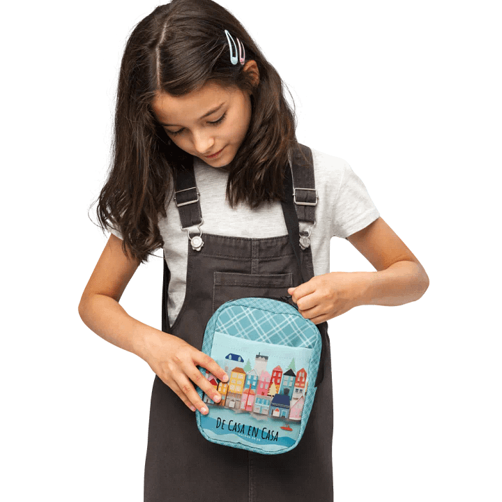 'De Casa en Casa' Kid's Crossbody Bag product image (2)
