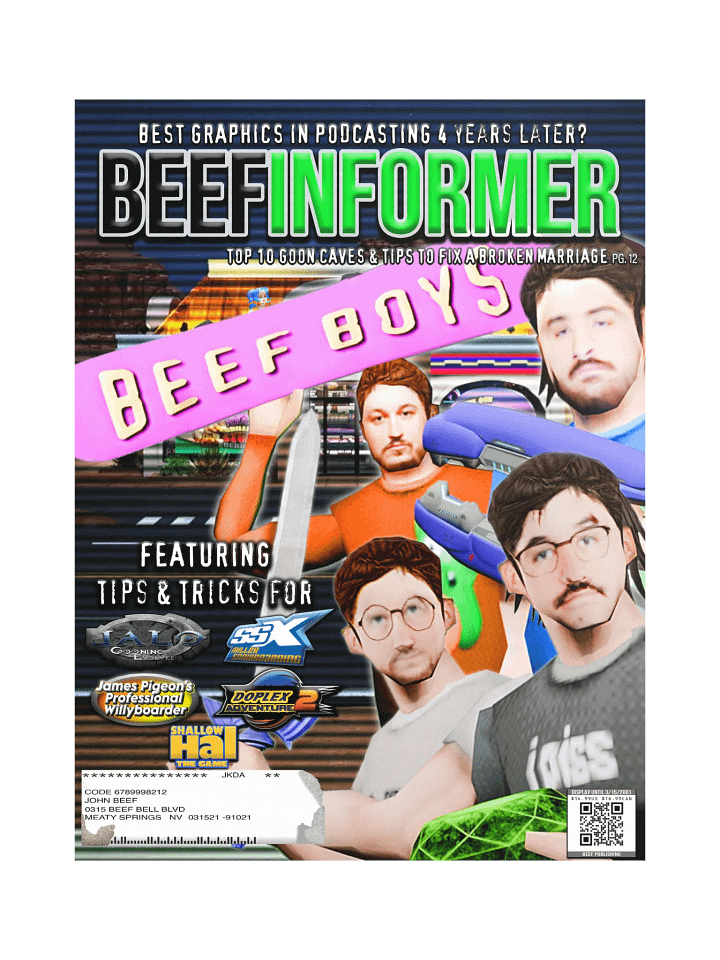 Beef Informer: 4 Year Anniversary Edition Poster product image (1)