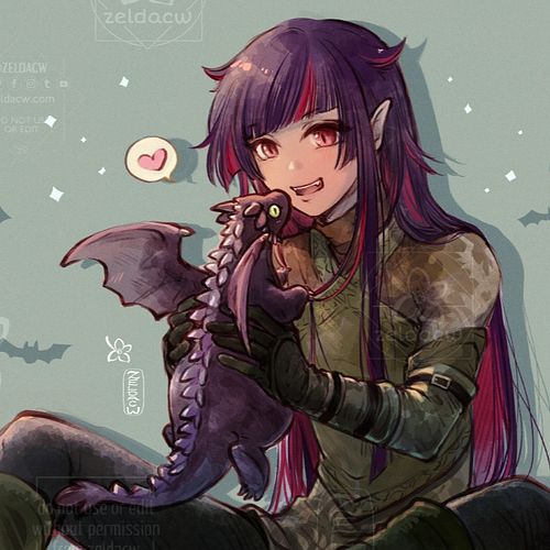 Lilia's new treasure #twstファンアート #liliavanrouge #malleusdraconia