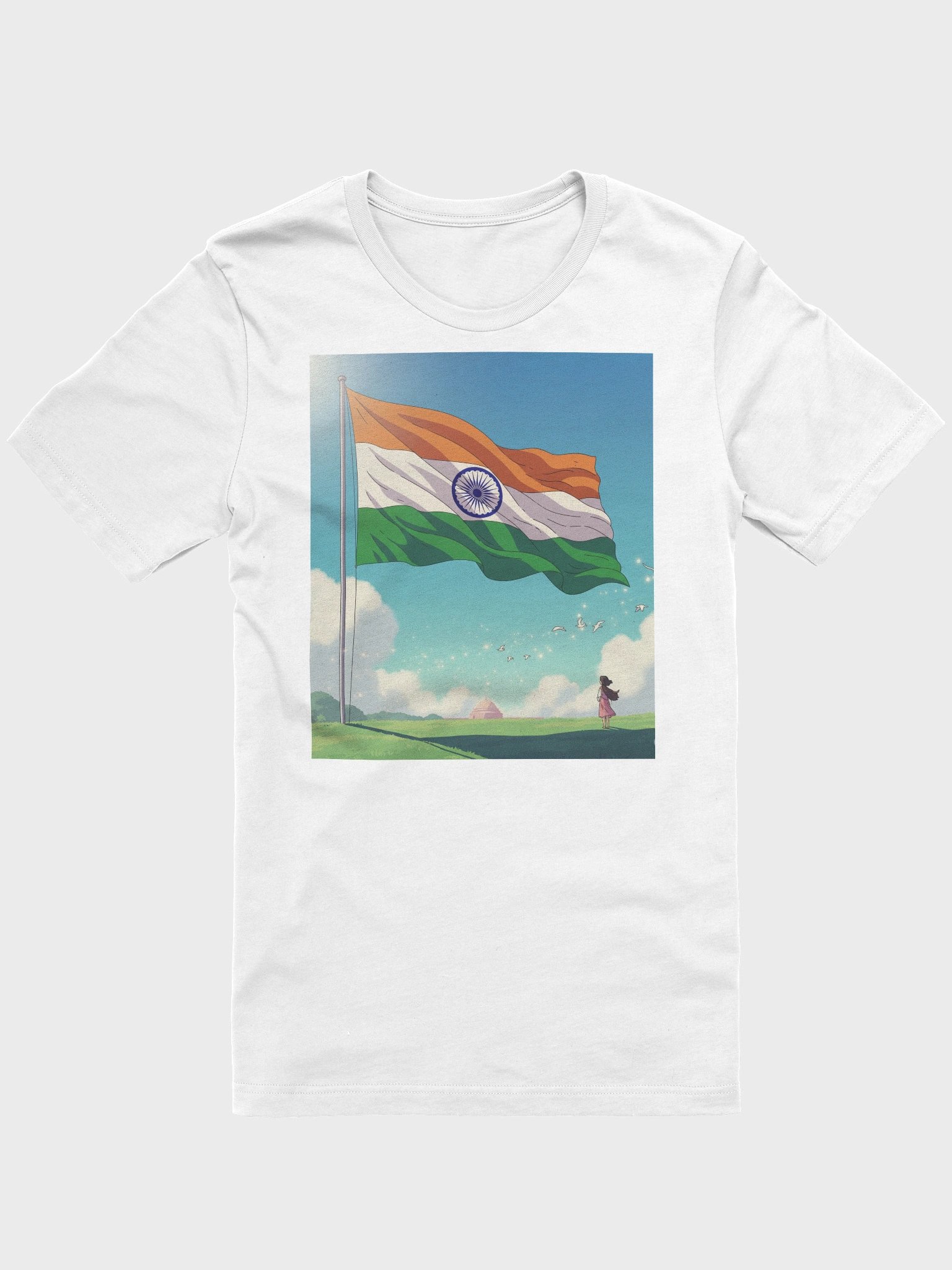 Indian Independence Day Ghibli edition ( Women ) product image (1)