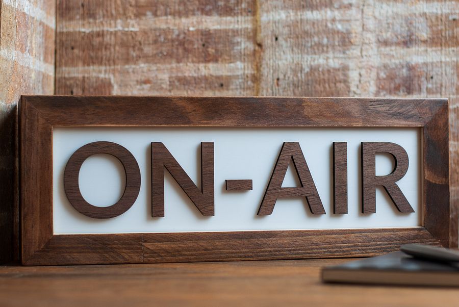 On Air LED Lightbox Sign for Podcasts, Streaming, Recording Studio or Home Decor product image (3)