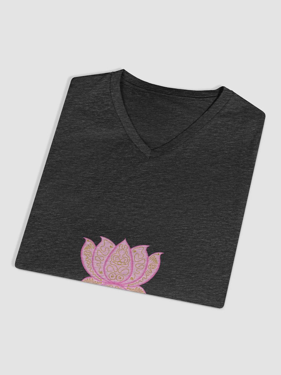 Golden Lotus Women's V-Neck Tee product image (7)