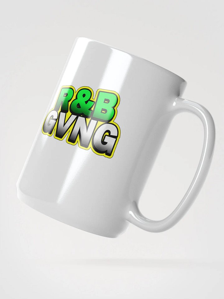 R&B GVNG White Glossy Mug product image (2)
