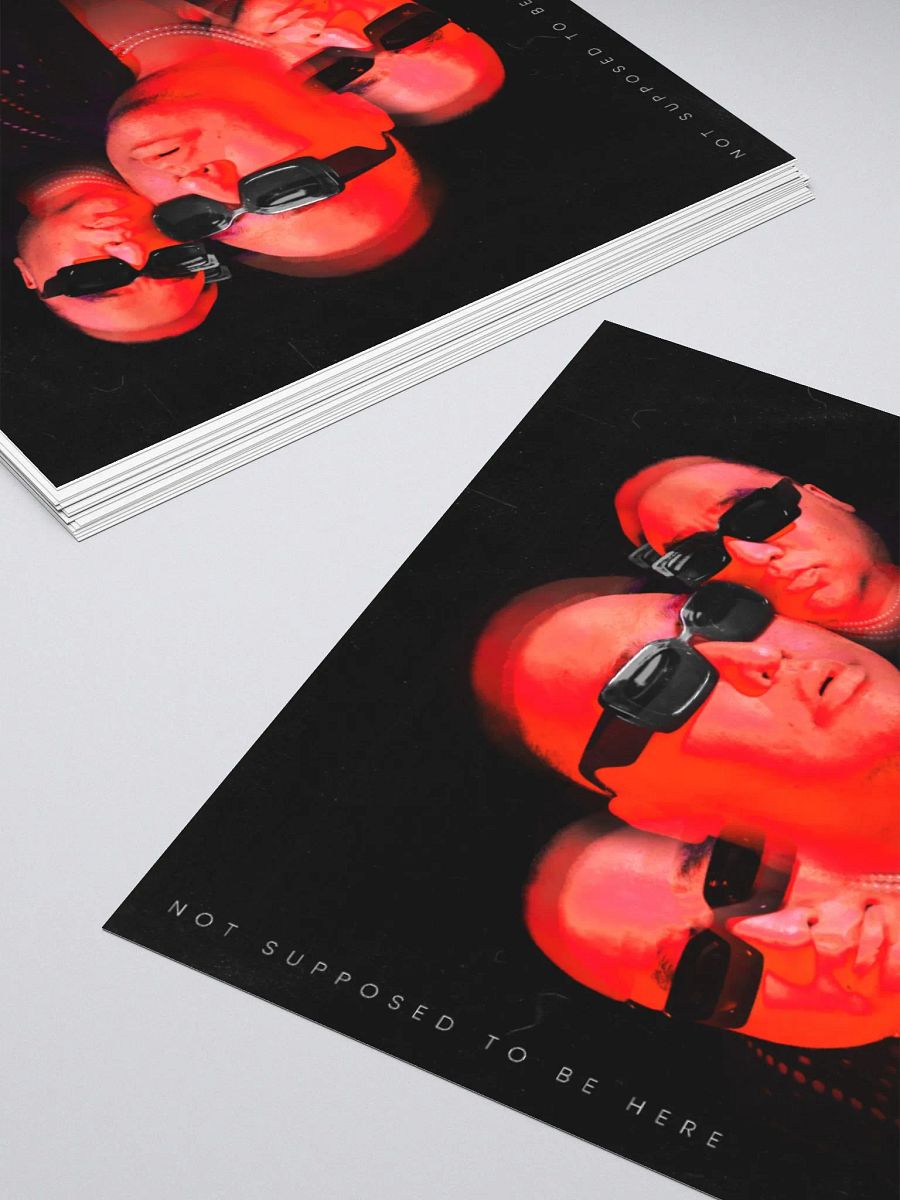 Not Supposed To Be Here - Official Sticker product image (4)