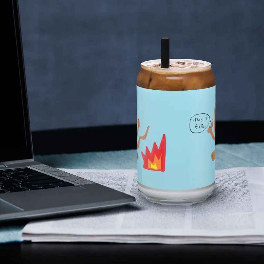 The World's Best Glass! - can-shaped tumbler product image (3)