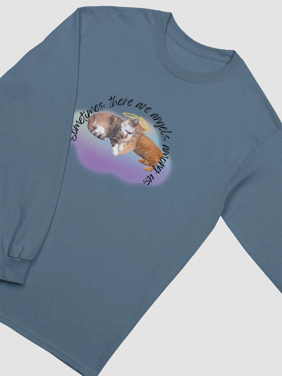 Angelic Feline Love Long Sleeve Tee product image (24)