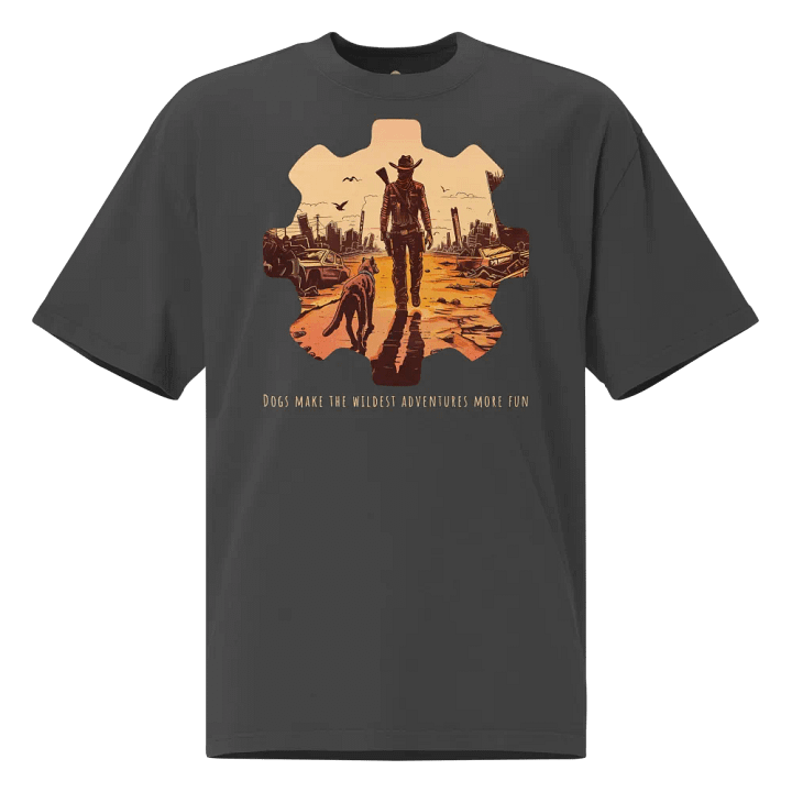 Deserted Outlaw Oversized Tee product image (2)