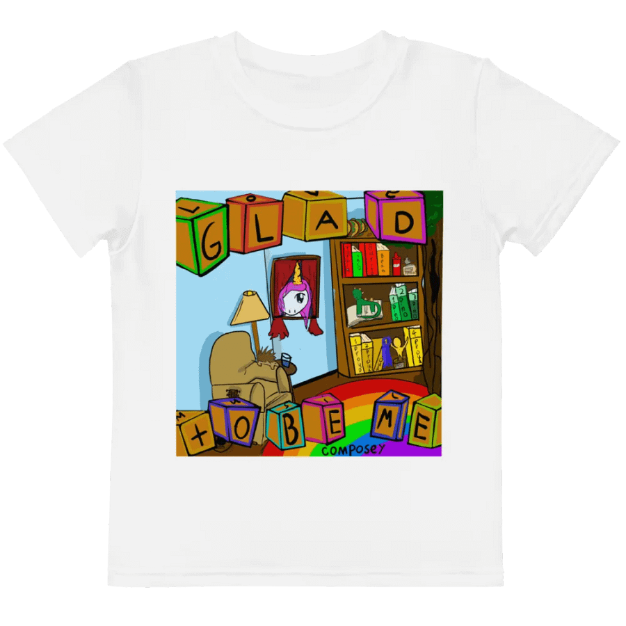 Kid's Glad To Be Me Tee product image (2)