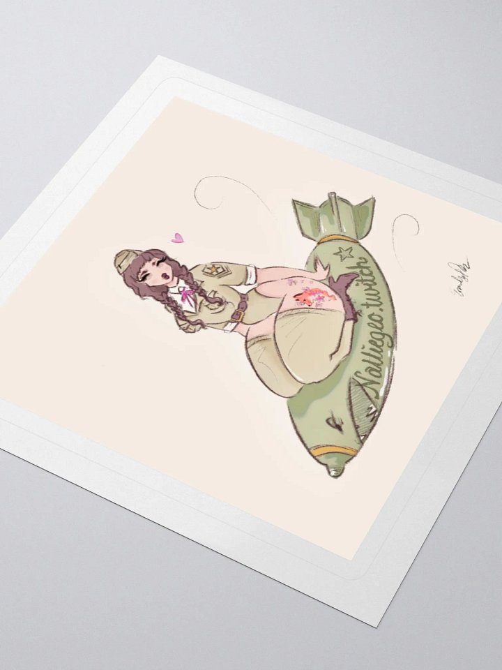 She's The Bomb - Sticker product image (1)