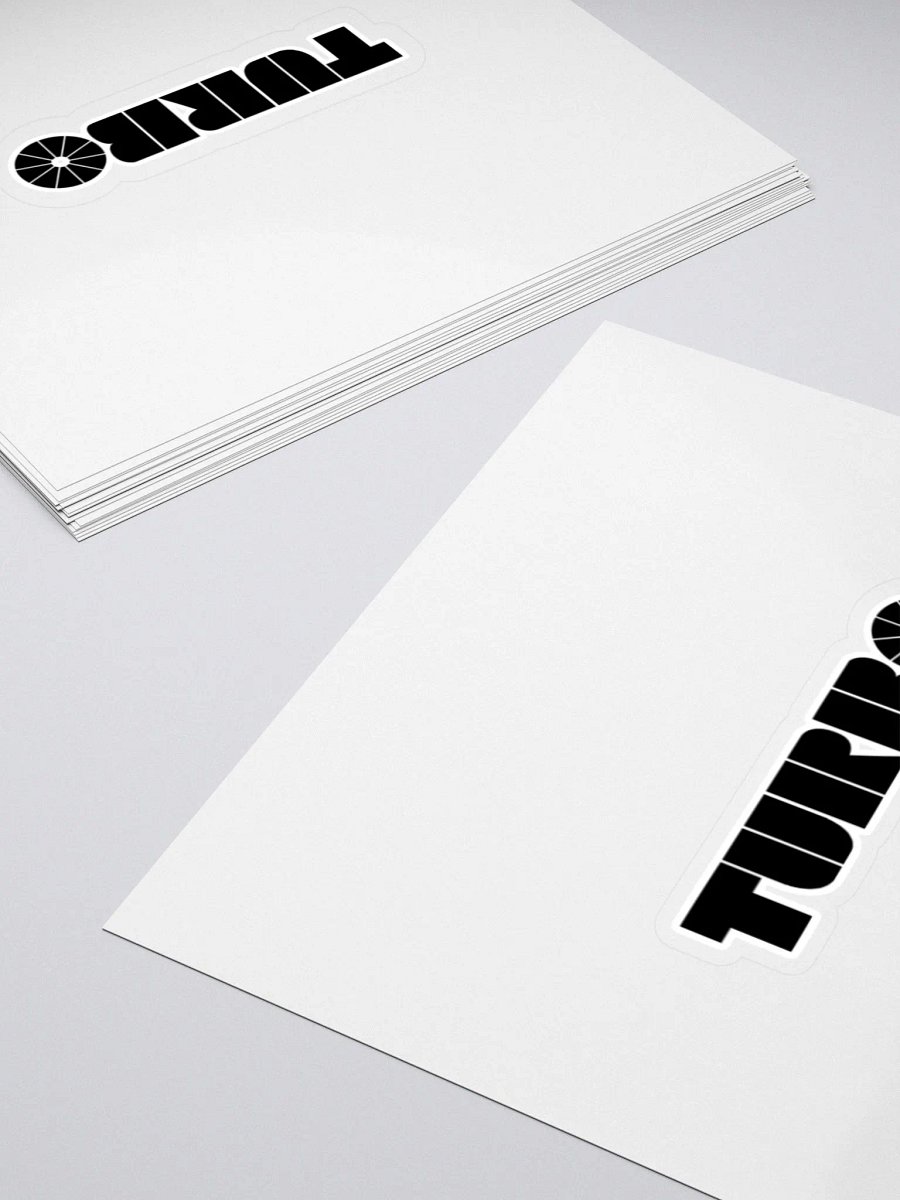 TURBO Wheel Kiss Cut Stickers product image (4)