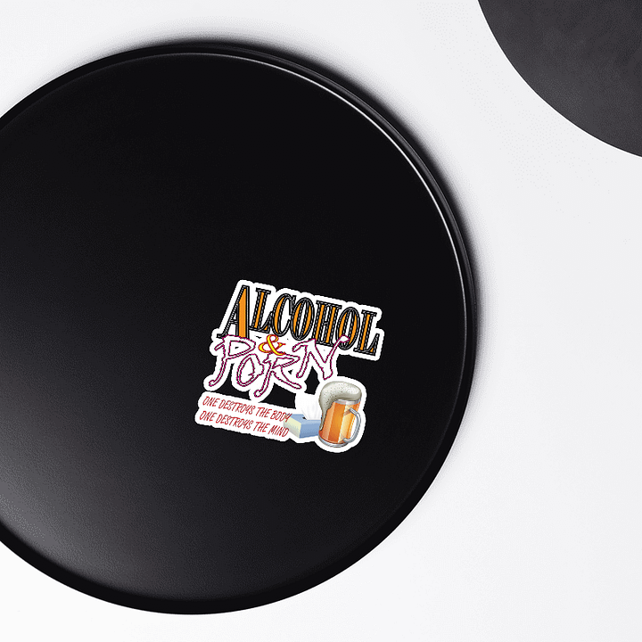 Alcohol & Porn - Die-Cut Magnets product image (4)