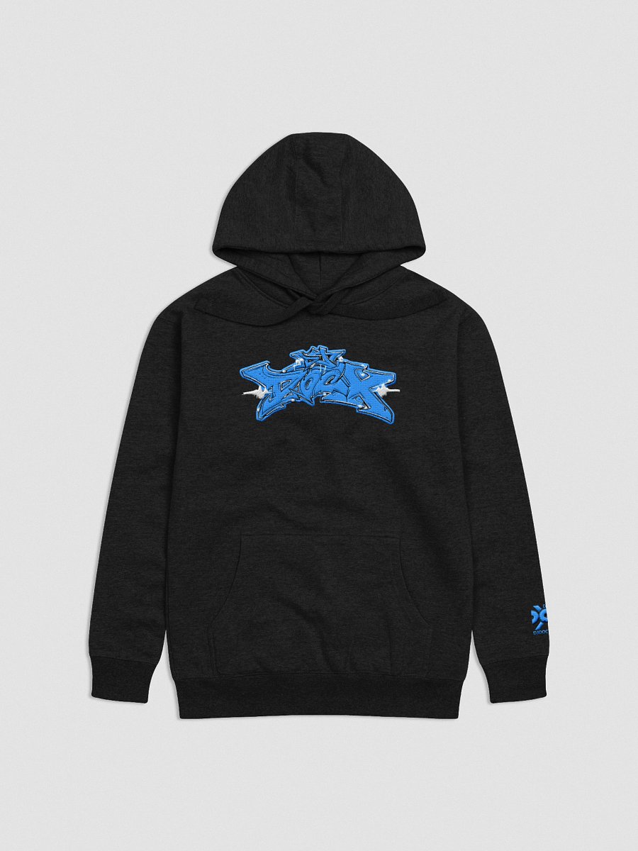 DJDocX Black Hoddie - Light Blue Graff product image (1)