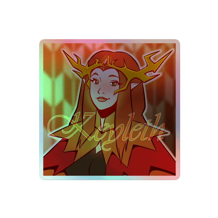 Keyleth's Enchantment Holographic Sticker Set product image (2)