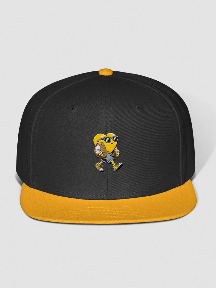 A YELLOW HEART / SNAPBACKCAP / EMBROIDERED product image (66)