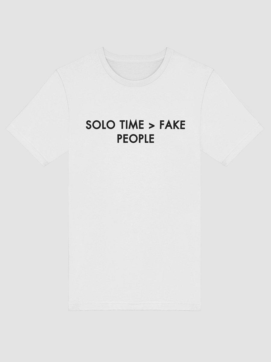 Solo Time > Fake People - Bella+Canvas Supersoft T-Shirt product image (5)