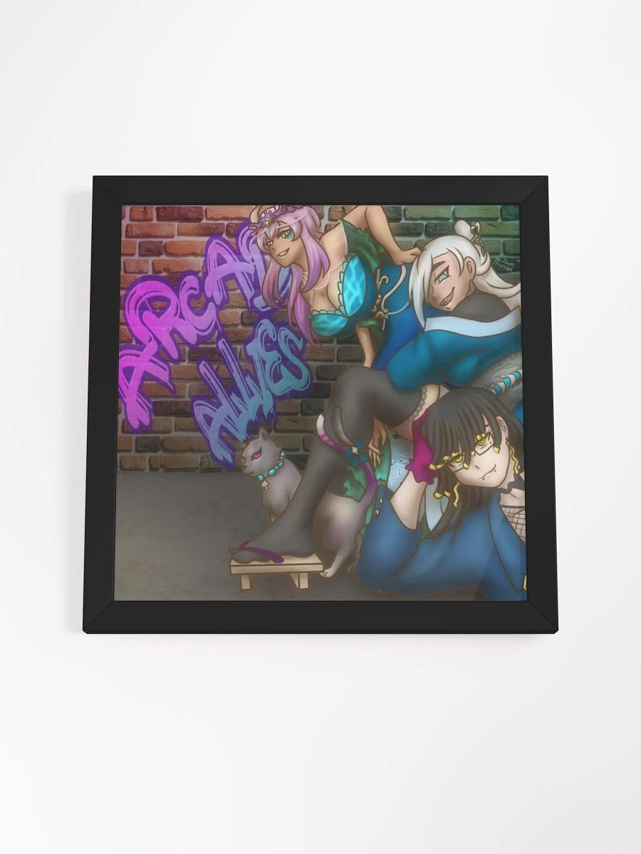 Arcade Allies Graffiti Framed product image (4)
