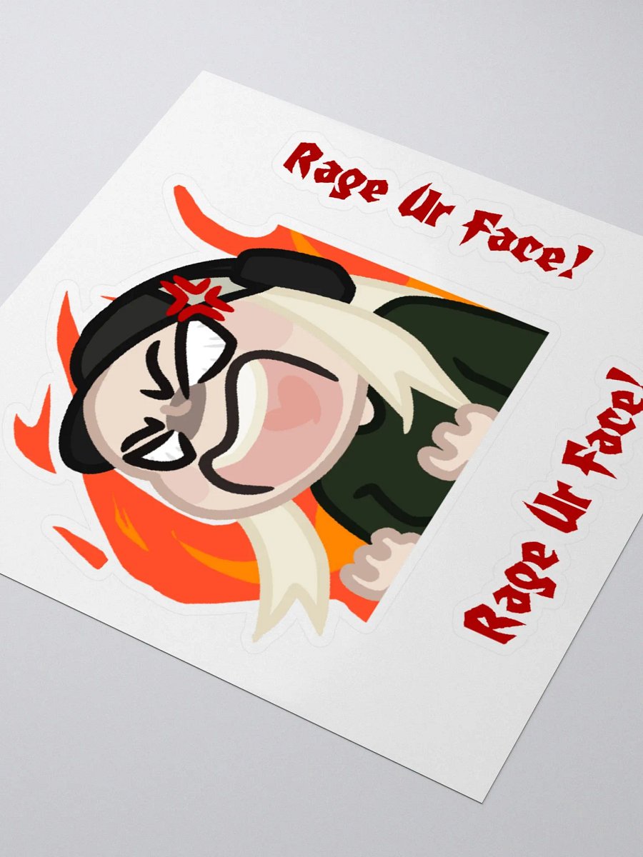 Rage Fiend Kiss Cut Stickers product image (3)