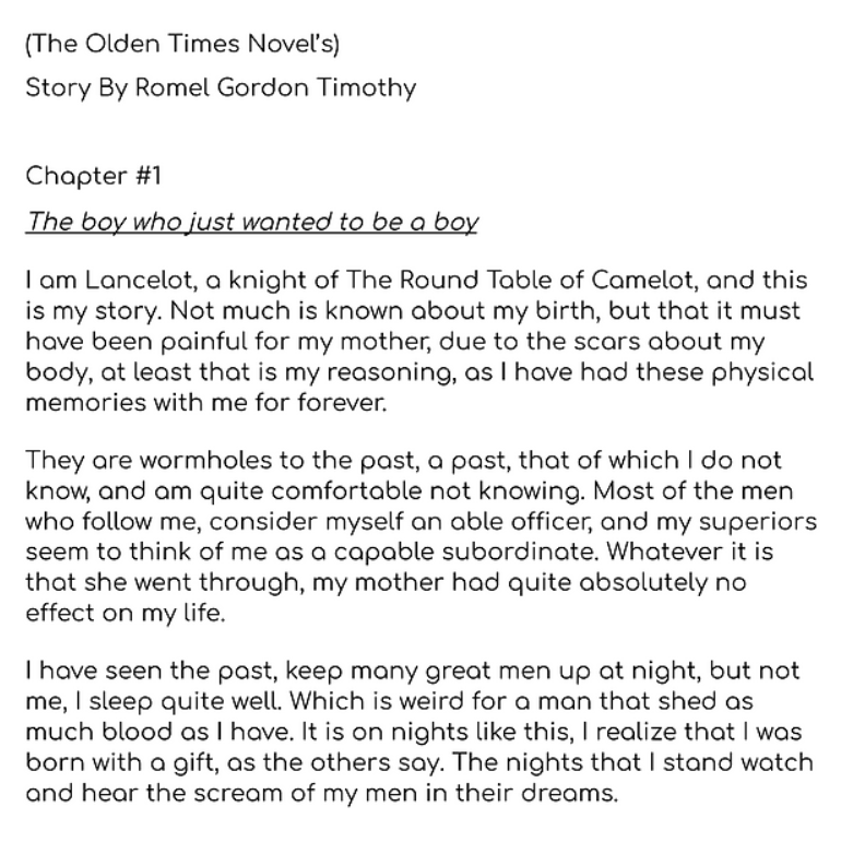 Lancelot & The Cave of Bastille: Excalibur Broken Volume #1 (Novel) product image (2)