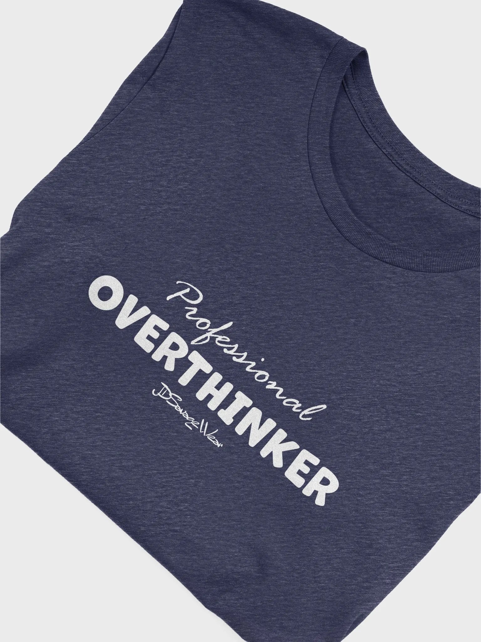 Professional Overthinker Bella Canvas Supersoft T-Shirt product image (3)