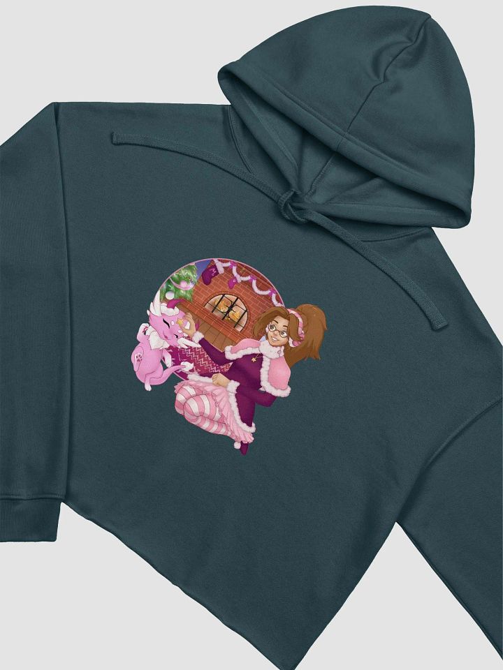 A Witty Christmas Crop Hoodie product image (5)