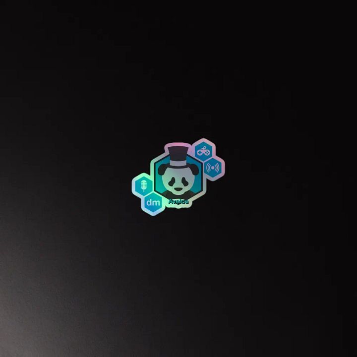 Avelos logo Holo sticker product image (2)