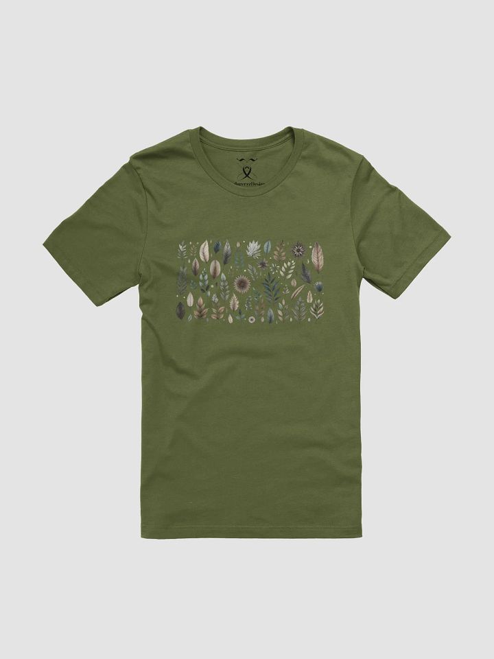 Boho Leaves Graphic Bella+Canvas Unisex Supersoft T-Shirt product image (4)