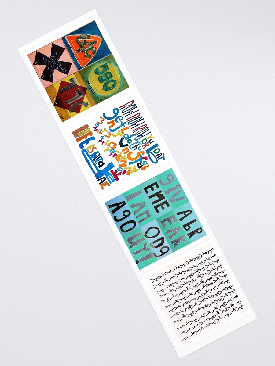 Sloy Variety 4-Pack Stickers product image (1)