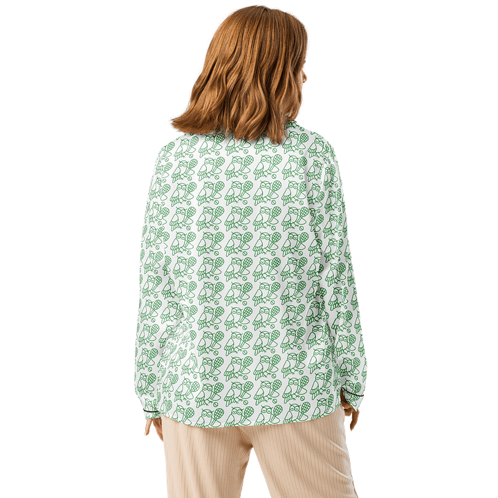 Vibrant Tennis Dreams Women's Pyjama Top product image (3)
