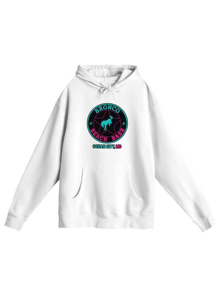 2025 Bronco Beach Bash Ocean City / Destination Bigfoot Bronco Collab Full Frontal/Full Send Hoodie (Multiple Colors Available) product image (2)
