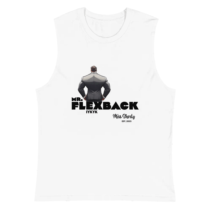 Mr. Flexback -- If you know, you know White Tank product image (2)