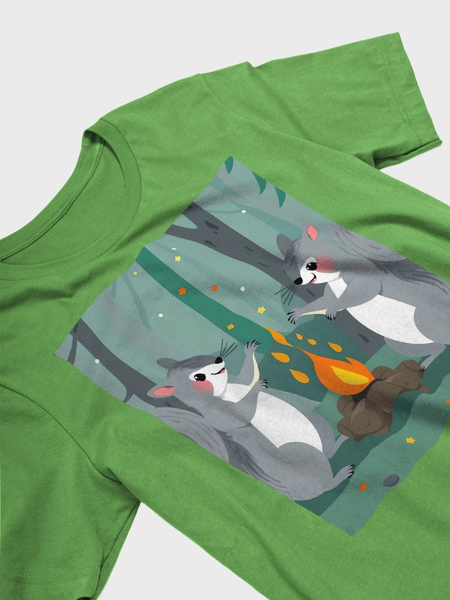 Campfire Squirrel Adventure T-Shirt product image (3)