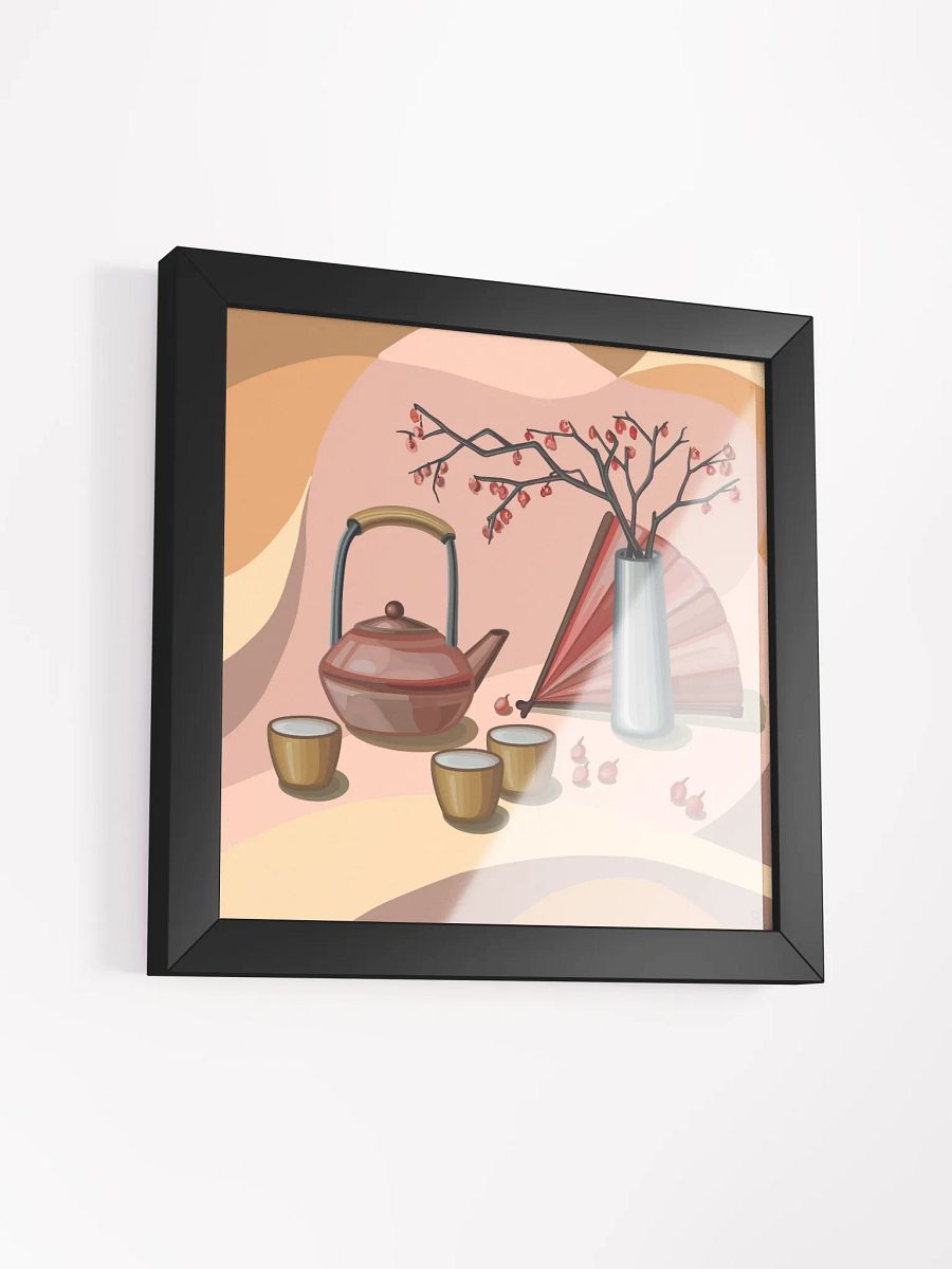 Earthy Teapot Still Life Matte Poster - Coffee Shop No. 12 product image (42)