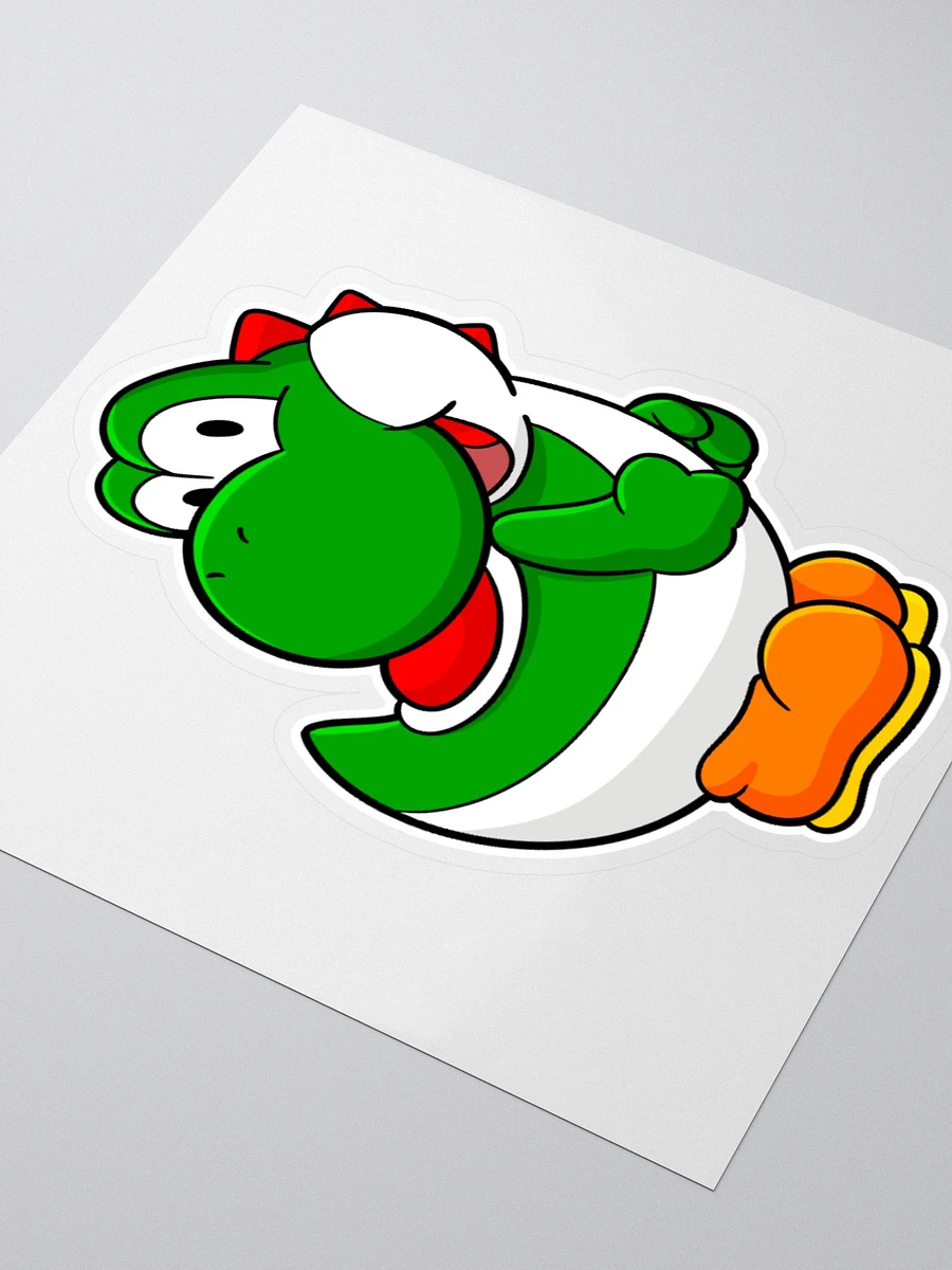Happy Yoshi Large Sticker product image (3)